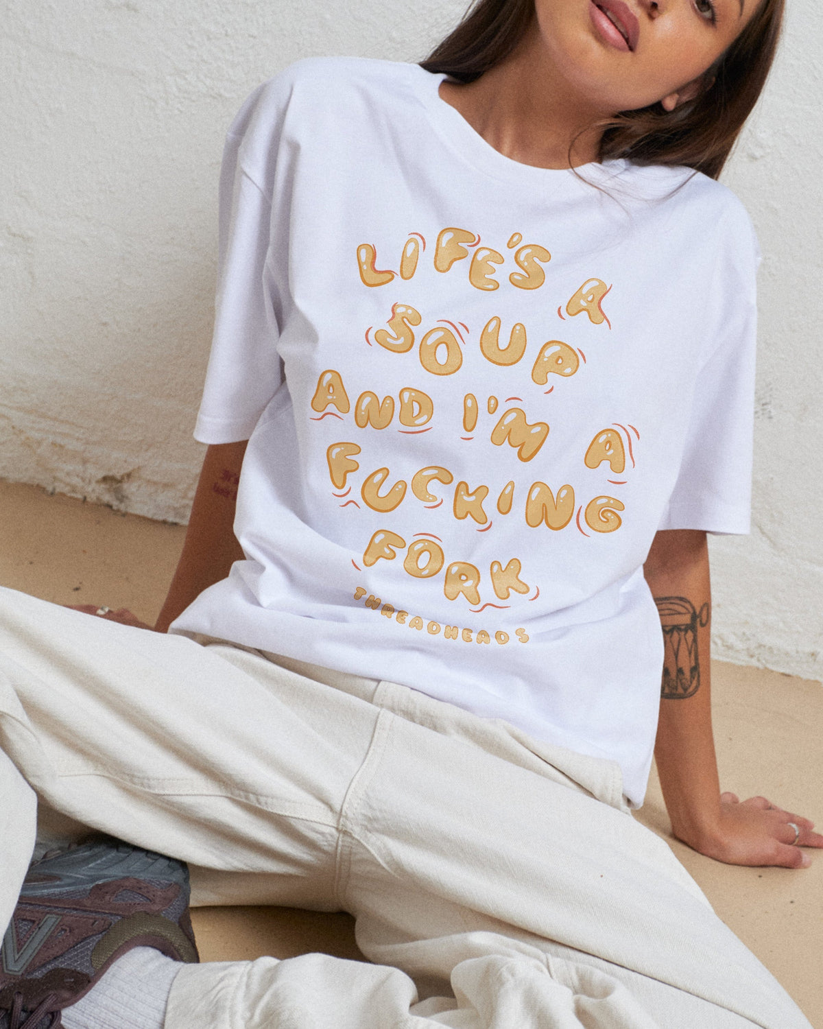 Life Is A Soup And I'm A Fork T-Shirt product image 3