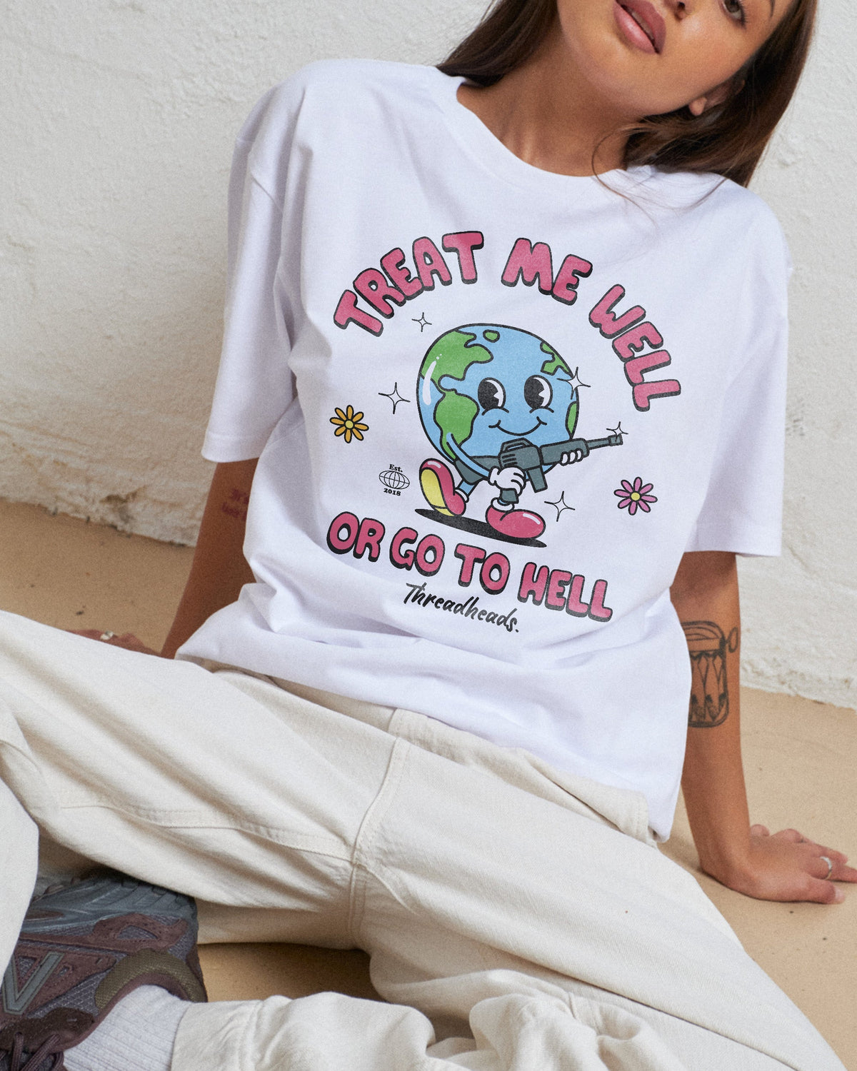 Treat Me Well Or Go To Hell T-Shirt product image 2