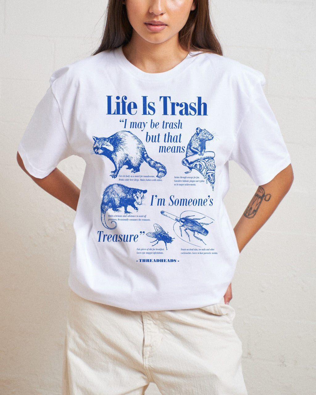 Life Is Trash T-Shirt product image 5