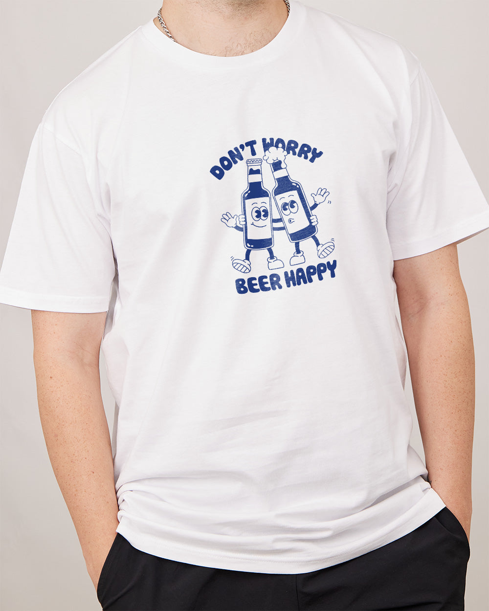 Don't Worry, Beer Happy T-Shirt product image 2