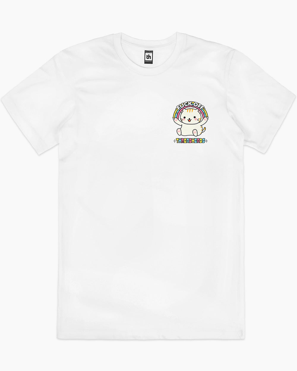 Fuck Off Cat Mini Print Tee product image 1