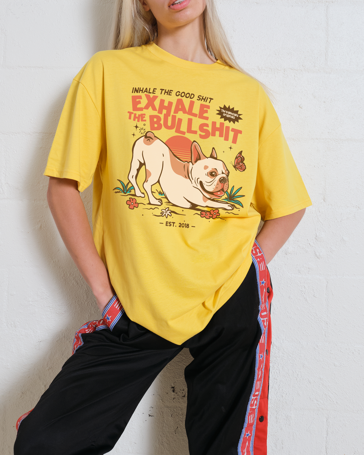 Exhale The Bullshit T-Shirt product image 5