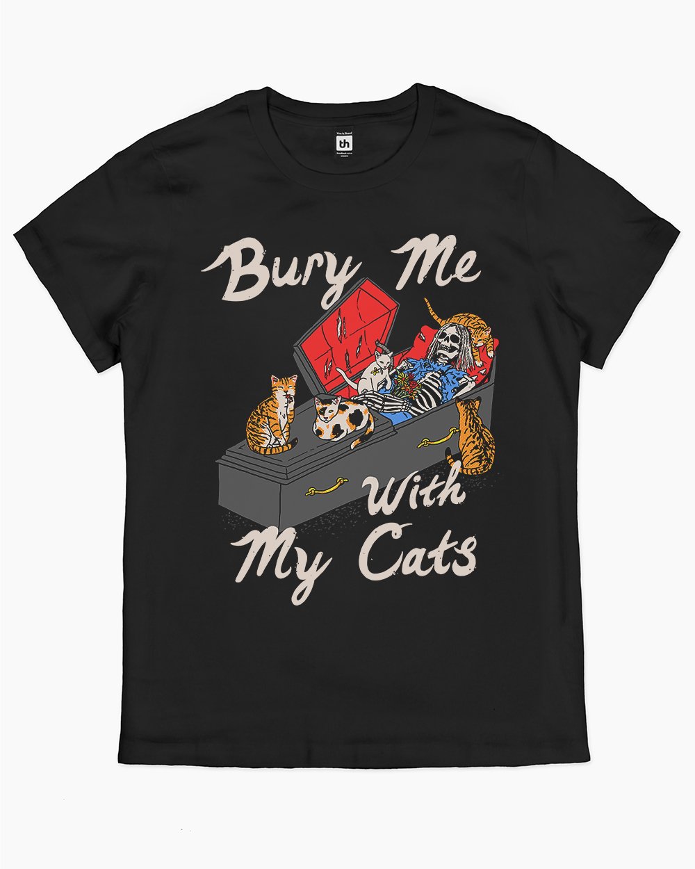 Bury Me With My Cats T-Shirt product image 2