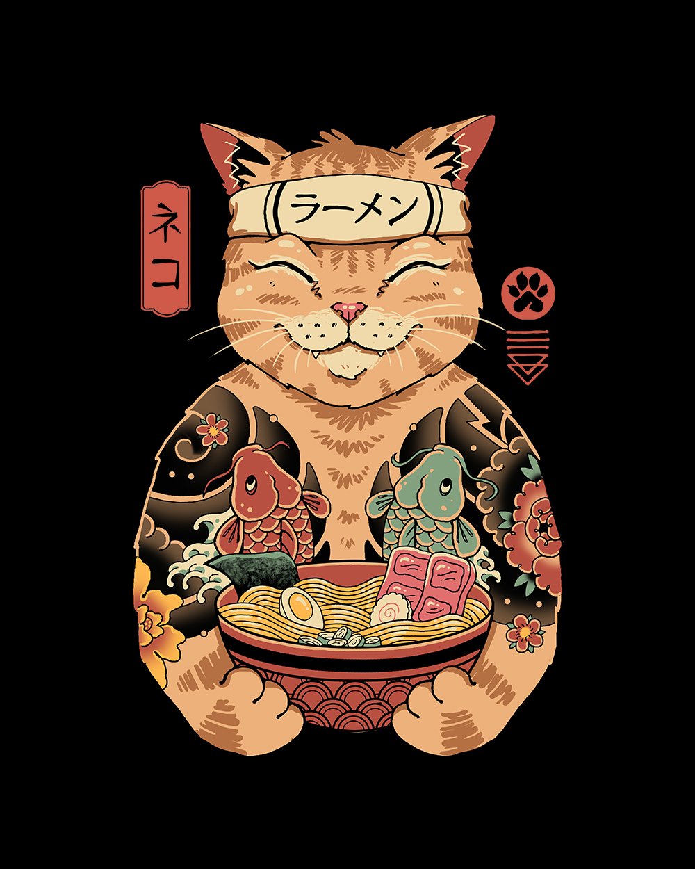 Catana Ramen T-Shirt product image 3