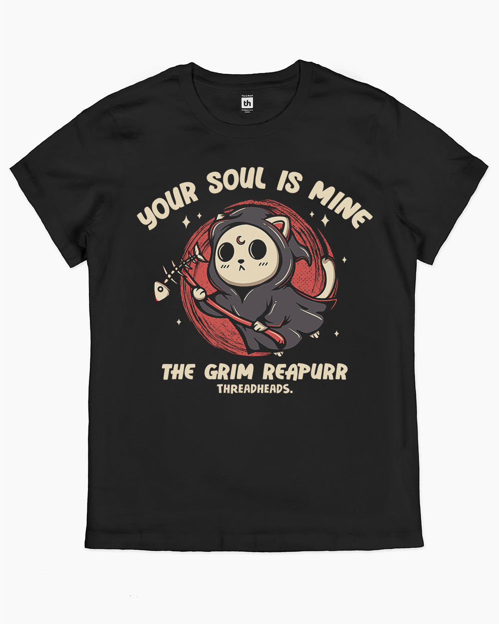 Grim Reapurr - Your Soul is Mine T-Shirt product image 2