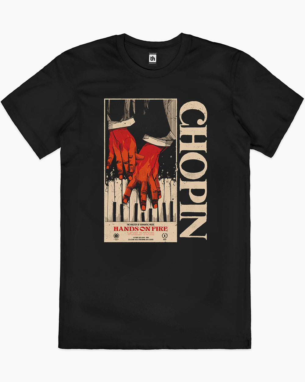Chopin World Tour T-Shirt product image 1