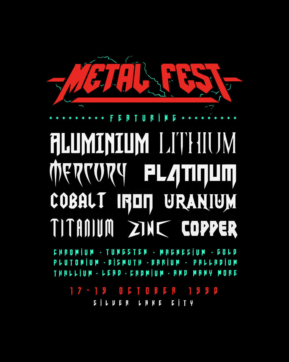 Metal Fest T-Shirt product image 3
