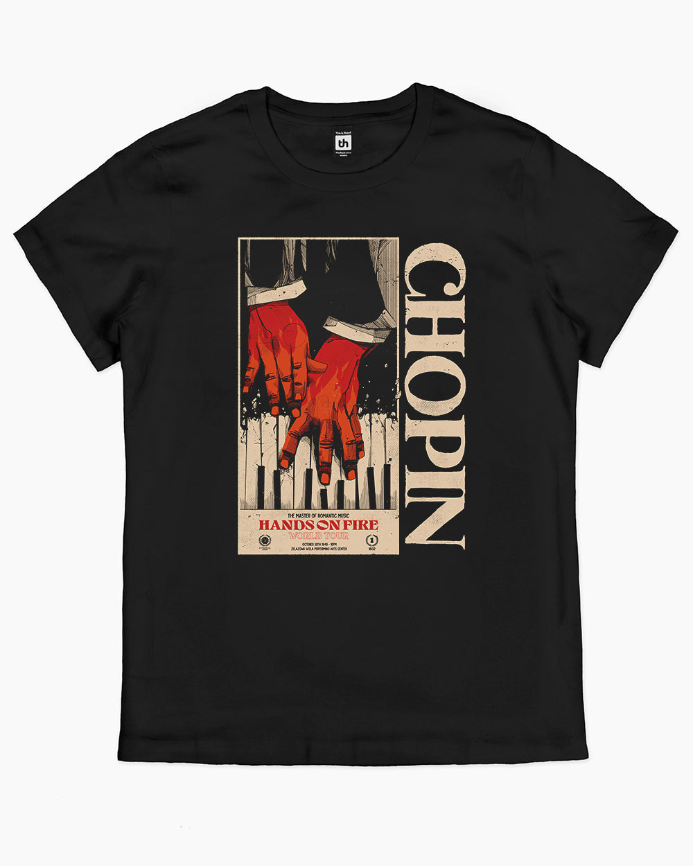 Chopin World Tour T-Shirt product image 2