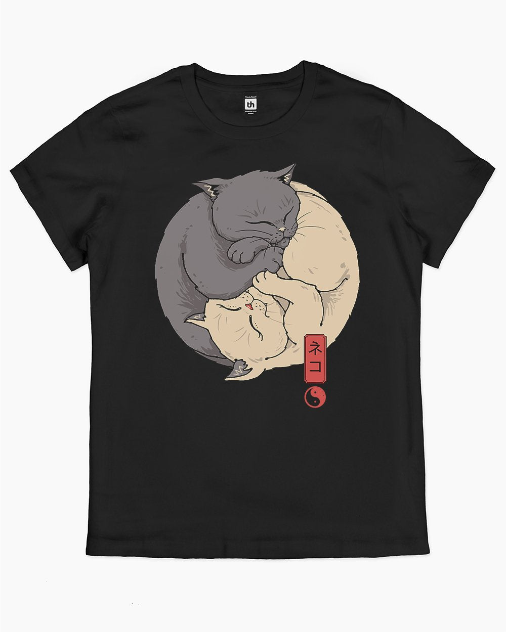 Yin Yang Cats T-Shirt product image 2