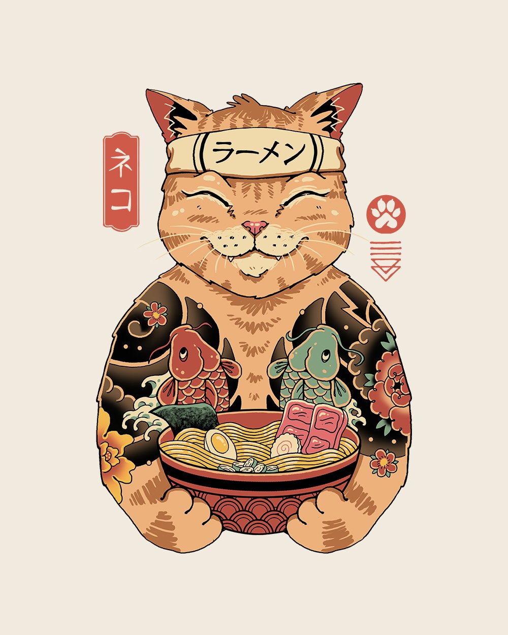 Catana Ramen T-Shirt product image 6