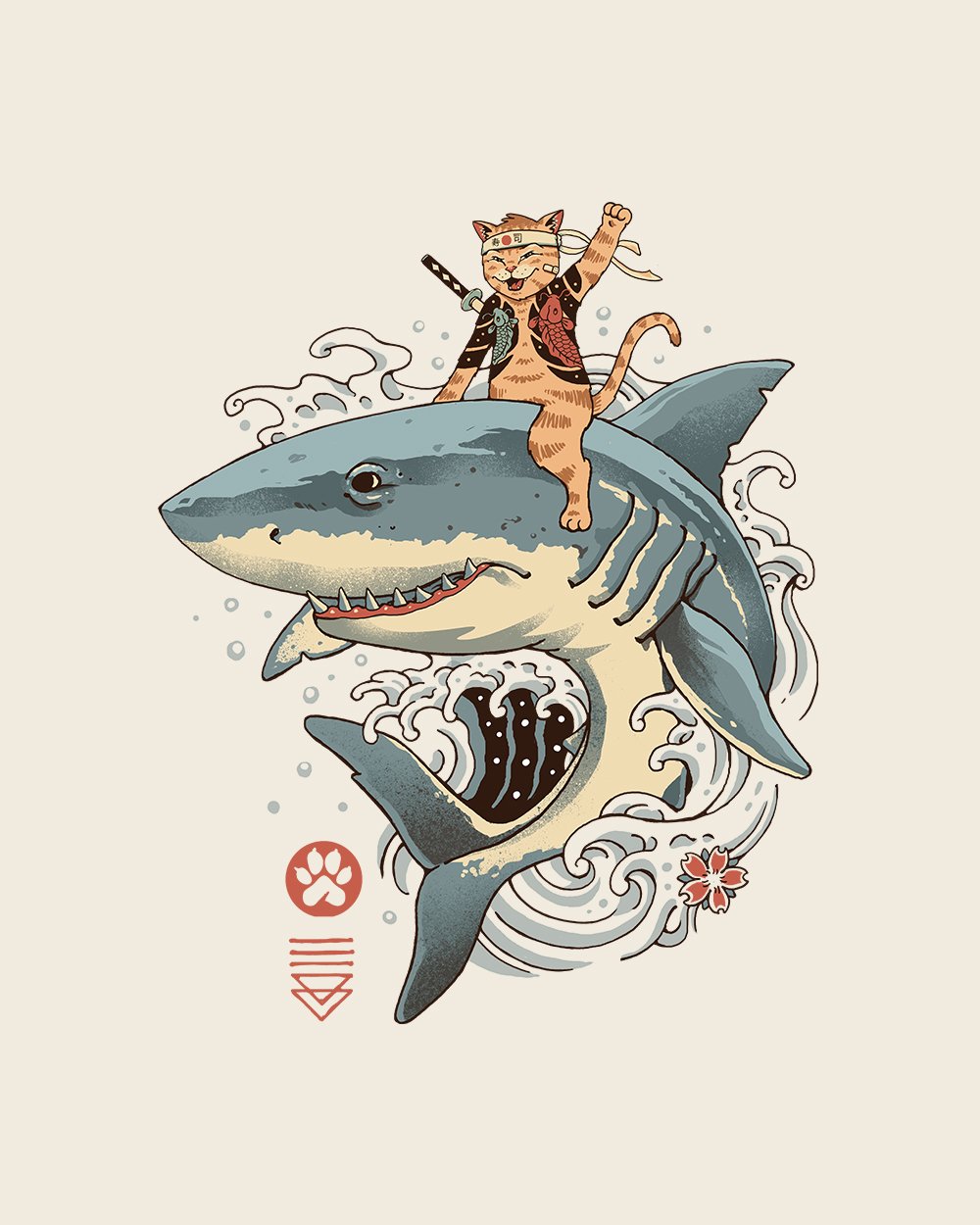Catana Shark T-Shirt product image 6