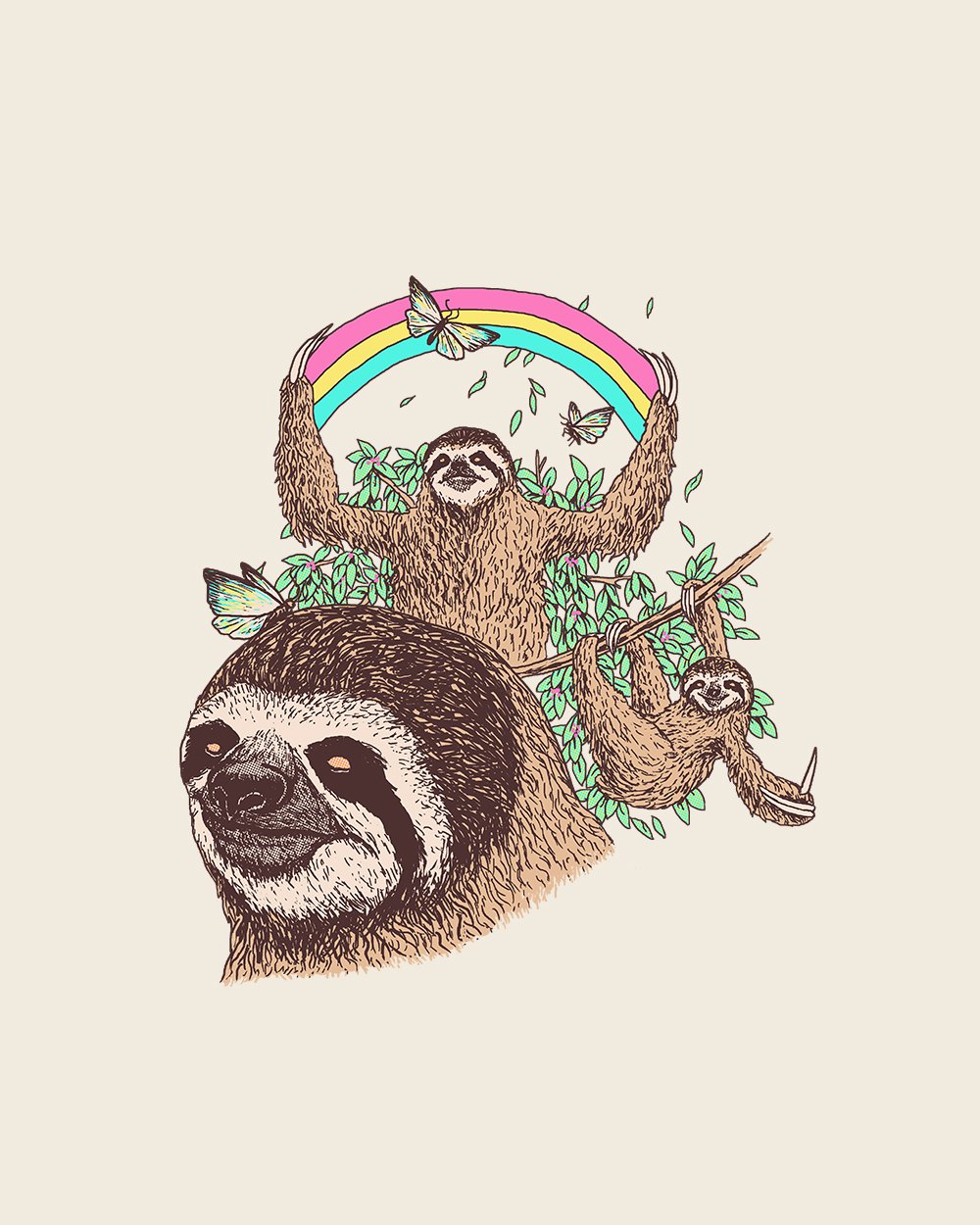 The Sloth Life T-Shirt product image 3