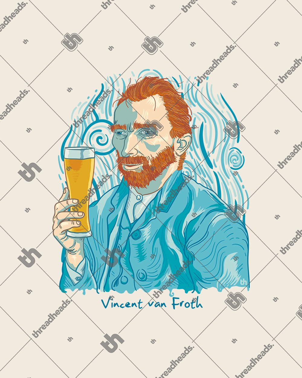 Vincent Van Froth T-Shirt product image 12