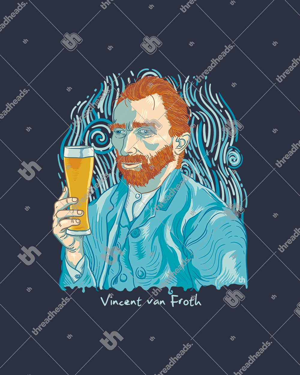 Vincent Van Froth T-Shirt product image 3