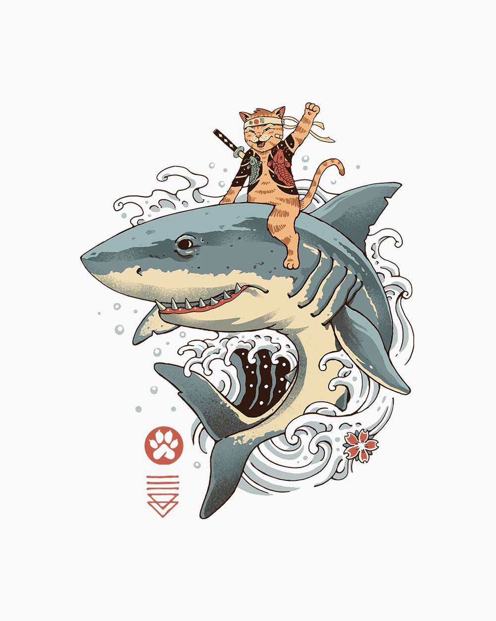 Catana Shark T-Shirt product image 3