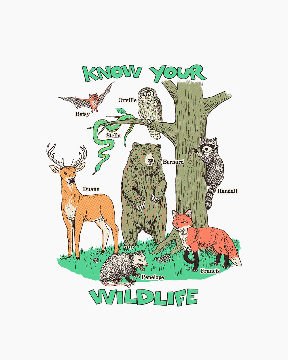 Know Your Wildlife T-Shirt product image 6