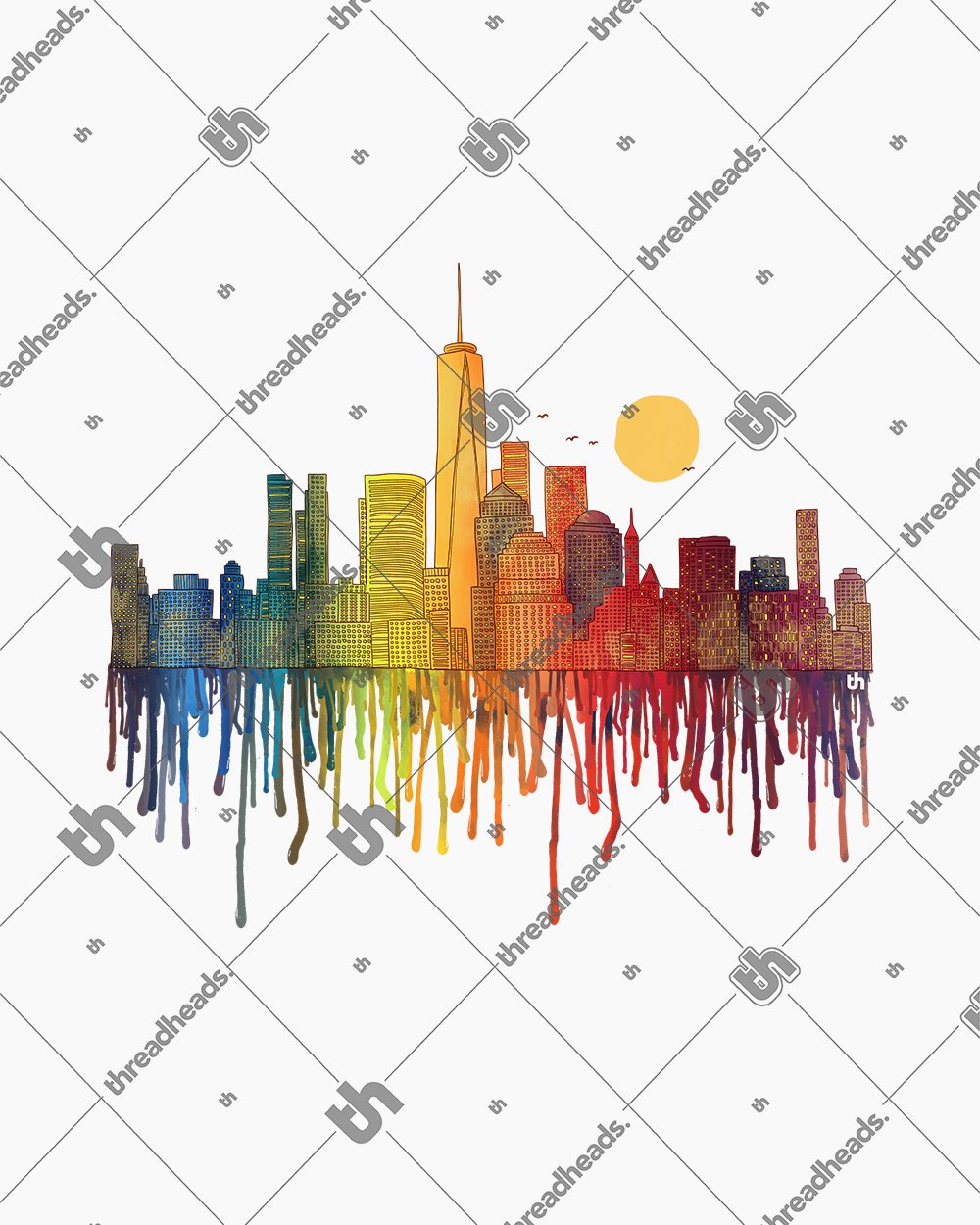 Melting Cityscapes T-Shirt product image 6