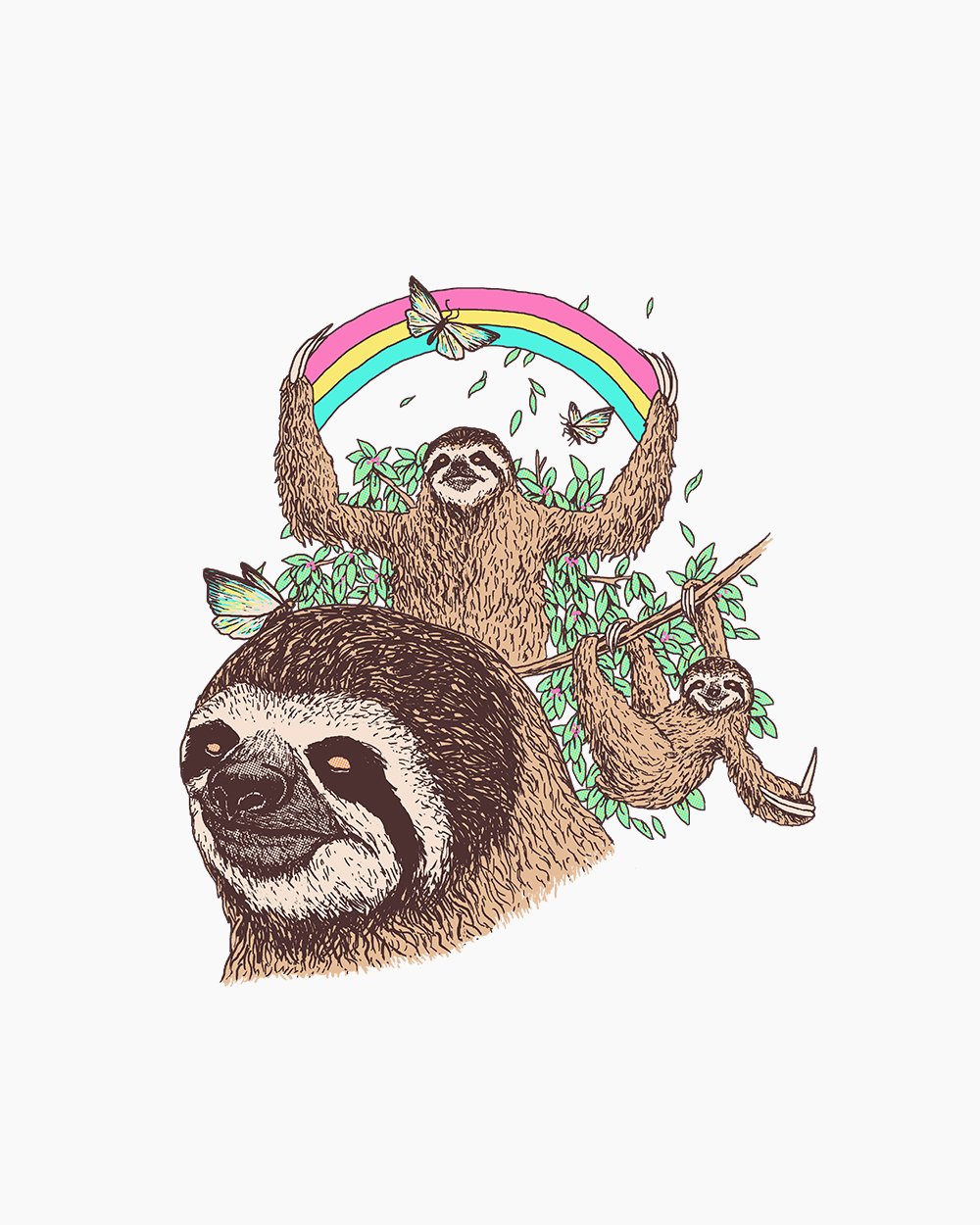 The Sloth Life T-Shirt product image 6