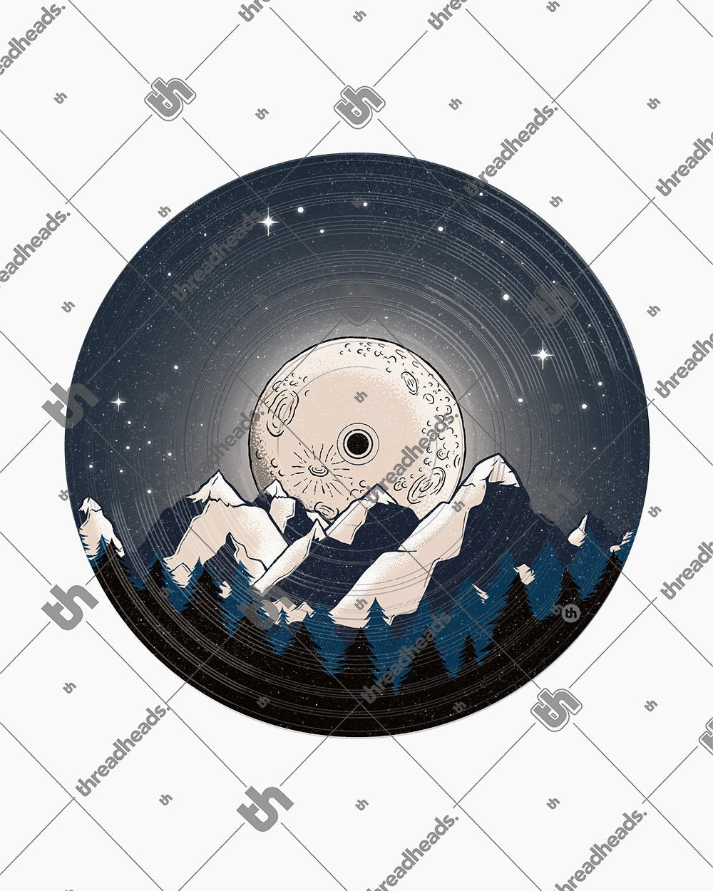 Vinyl Moon T-Shirt product image 6