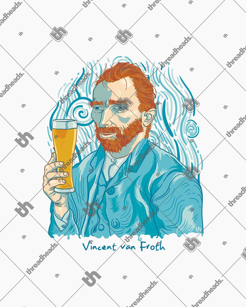 Vincent Van Froth T-Shirt product image 15