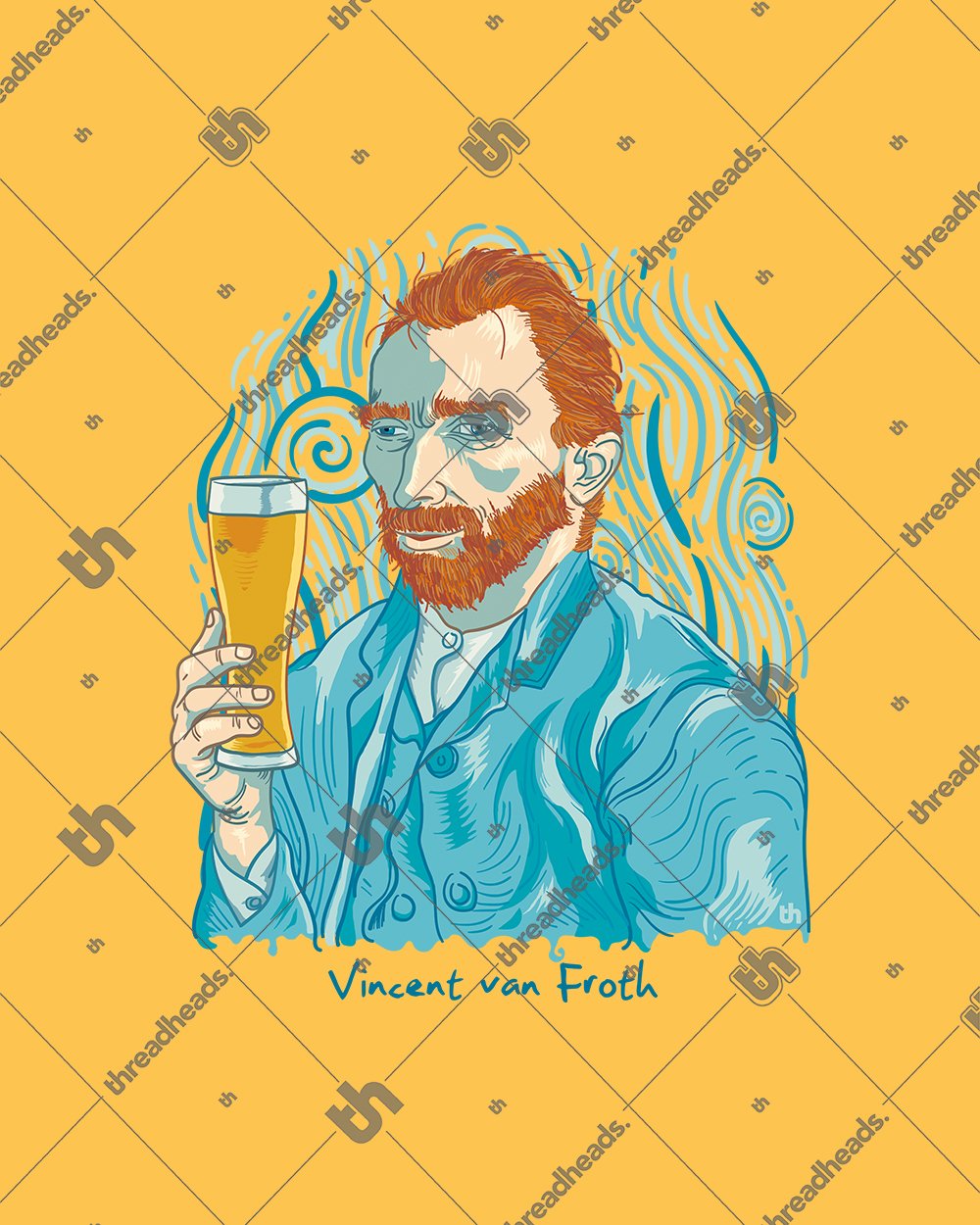 Vincent Van Froth T-Shirt product image 9